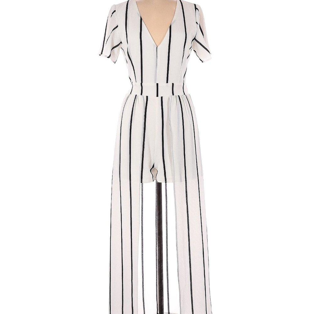 Crystal Sky Romper with Train